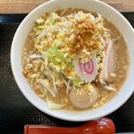 ラーメン食堂 縁 - ガリ豚パンチ　麺200g