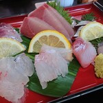 海鮮の宿 まつ浦 - 2021.02〇+刺身、都会で食べたら美味しいと思いそう。