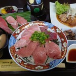 海鮮の宿 まつ浦 - 2021.02・マグロ定食 2750円(税込、季節限定)