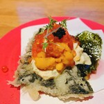牛肉寿司 海鮮 串天ぷら酒場 レレレ - 通風天ぷら