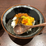 春隆 - 〆の雲丹イクラご飯