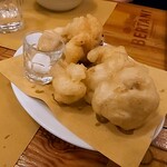 ピッツェリア パーレンテッシ - ⚫青森県産白子のフリット～ビールの衣～