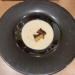 kitchen俊貴 - スープです。日本一の椎茸は、確かに美味しかったです