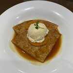 kitchen俊貴 - デザートのクレープシュゼットです