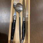 kitchen俊貴 - カトラリーはラギオールでした