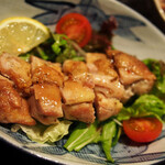 おでんと地酒の店 暖だん - 若鶏のもも焼き定食