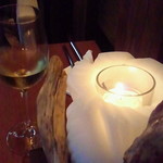 リビングルーム - テーブル上のキャンドル