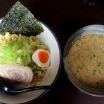 Menya Teppen - てっぺん特製極太つけ麺（普通盛）…780円