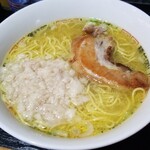 塩そば専門店 桑ばら - ユメさんのバターカレーと塩かけそばの定食