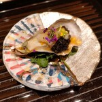 蓬左茶寮 - 朋輩牡蠣のおろしポン酢
