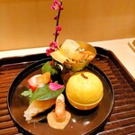 蓬左茶寮 - 八寸