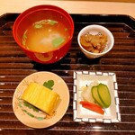 蓬左茶寮 - ご飯のお供