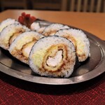 海老どて食堂 - 大海老太巻寿司