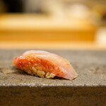 鮨 青海 - 金目鯛の藁炙り