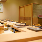 鮨 青海 - カウンター席