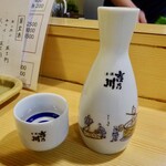 小料理 くに - お燗だと新潟長岡の吉乃川