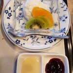 手白澤温泉ヒュッテ - デザート（ヨーグルト）