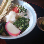 手打ちうどん 自遊席 - 明太とろろ