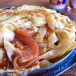 ニューライフ千城 - 料理写真:チーズの下から