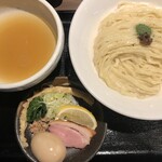 鴨出汁中華蕎麦 麺屋yoshiki - 鴨出汁手揉み塩つけ麺