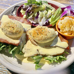 コナズ珈琲 - ベーコンベネディクト(¥1518)