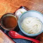 自家製うどん もりた - "饂飩（うんどん）"、一式（ひとそろひ）