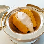 フランス料理 エステール by アラン・デュカス - ⚫デザート「ババ オ  ラム」見た目からして間違いなく、美味しい（笑）