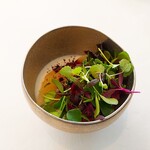 フランス料理 エステール by アラン・デュカス - ⚫アミューズブッシュ2「京都豆乳のフラン」