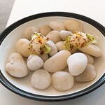 フランス料理 エステール by アラン・デュカス - ⚫アミューズブッシュ1「真鯛のカナッペ」