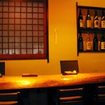 一人の人はカウンターへ