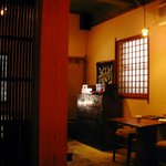 洒落た調度品が置いてある店内