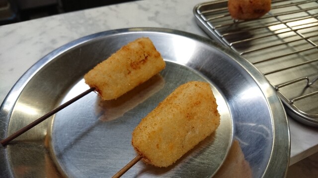 串揚100円ショップ 京成立石 串揚げ 串かつ 食べログ