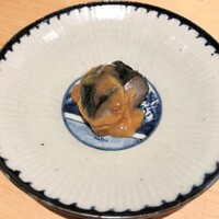 鮨 龍次郎 - 大間の黒ナマコ、このわた和え