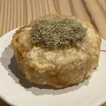 Tempura Sakaba Tete Te Ten - 2021年2月。煮だし大根天230円。