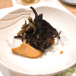 うを徳 - あん肝と伊勢志摩産の長ひじき