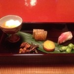 料亭 金城樓 - 先付け（夕食）