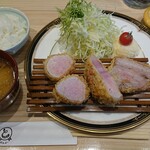 とんかつ ばんぶー - あい盛にしてくれました