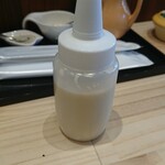 とんかつ ばんぶー - 玉ねぎドレッシングもサッパリとバカ旨