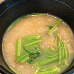 料理屋くおん - 味噌汁♪