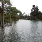 兼六園 寄観亭 - 兼六園の中心部、霞ヶ池