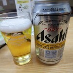 日景食堂 - 缶ビール