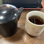 ともなりそば処 信生庵 - お茶と蕎麦湯