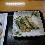 饂飩ダイニング 透 - なぜか、チジミが付いてきます