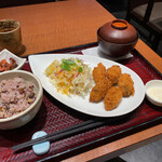 定食屋 百菜 - 料理写真:カキフライ定食
