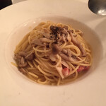 Pizza K - きのこのパスタ醤油味