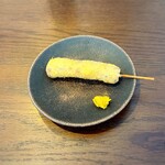 Kushiageshunsaitaka - 豚角煮(からし添え)