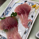 鯉とうなぎのまるます家 - 鯉生刺