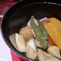 ペッシェ・ロッソ - 産地直送の有機栽培野菜のストーブ焼き　