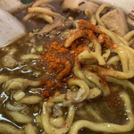 自家製麺 まさき - 【2021.2.21】火の粉をフリフリ♫