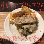 Yo-shoku OKADA - 飛騨豚ロースカツ丼[特上 肉W] 1680円
                カツ断面アップ